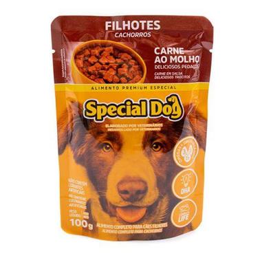 Imagem de Ração Úmida Special Dog Ultralife Para Cães Filhotes Sabor Carne Ao Mo