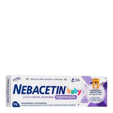 Imagem de Creme contra assaduras Nebacetin Baby Regeneração 30g Hypera