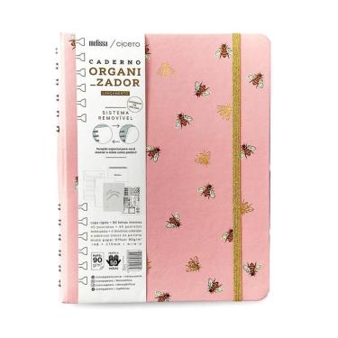 Imagem de Caderno Organizador Duo Pautado & Pontado Melissa Colméia A5