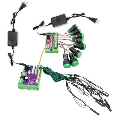 Imagem de Mysterious Escape ROM Props Input The Right Sequence of Magnet, Todas as luzes serão acesas e desbloquearão o jogo de fuga real (4 ímãs e luz)