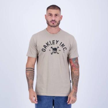 Imagem de Camiseta Oakley Inc Skull Bege