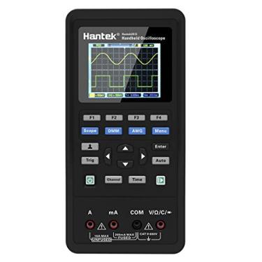 Imagem de Hantek 2000 Série 3 em 1 Digital Osciloscópio Waveform Gerador Multímetro USB Portátil 2 Canais 40 MHz 70 MHz 250MSa/s Multifuncional Testador 2D42 2C42 2D72 2C72, Hantek 2D42