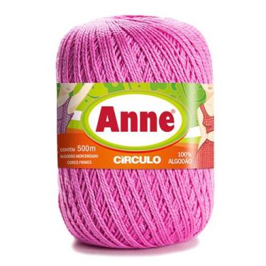 Imagem de Linha Para Crochê C/ 500M Anne - Cor 6085 Balé Pink - Círculo