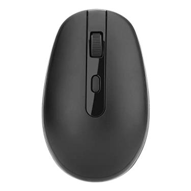 Imagem de Mouse sem fio, Mouse silencioso Rii RM700 2.4G com 3200 DPI, Mouse de computador com receptor Nano USB para laptop, PC (preto)