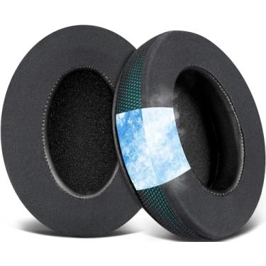Imagem de SOULWIT Almofada de substituição para Audio-Technica ATH M50X/M40X, HyperX Cloud/Alpha, SteelSeries Arctis, Sony MDR-1ABT/1RBT/1RNC/7506, Turtle Beach Stealth 420X/600 - Verde Escuro