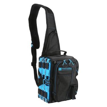 Imagem de Mochila Evolution Fishing Drift, 3600, mochila com 3 bandejas de equipamento de pesca, mosca de chuva embutida, mochila de pesca, estojo de transporte