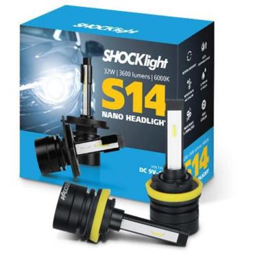 Imagem de Kit lâmpada super led nano headlight h11, 6000k, 3600 lm