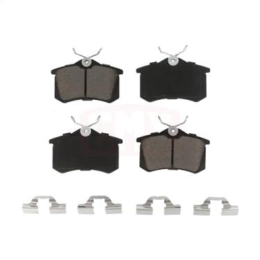 Imagem de Pastilhas de freio a disco traseiro CMX-D340A para Volkswagen Jetta Beetle Audi Passat Golf A4 Quattro A6 Cabrio A3 SportWagen Allroad TT S4 R32 A8 S8 S6 City