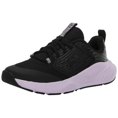 Imagem de Under Armour Tênis feminino Charged Commit 4 Cross, (003) Preto/Roxo Ás/Preto Metálico, 6