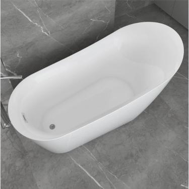 Imagem de Banheira Freestanding Imersão Madrid Branco 1,7m PEX