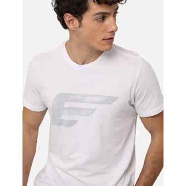 Imagem de Camiseta Ellus Masculina Cotton Fine Maxi Easa Classic Branca-Masculino