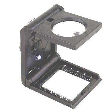 Imagem de Lupa Conta Fios Aumento 5d Portátil Solver Slf-125