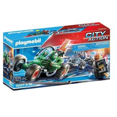 Imagem de Playmobil - Go Kart Fuga Da Polícia 70577 - Sunny 2582