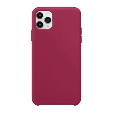 Imagem de Capinha Capa Silicone Compatível com iPhone 11 Pro - GCM, Vinho