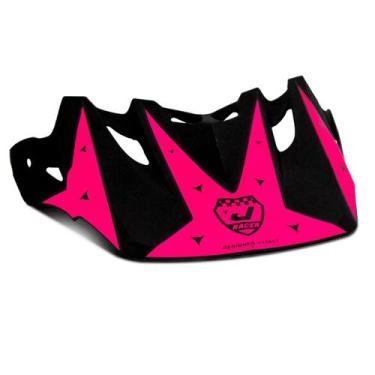 Imagem de Pala Capacete Pro Tork Th1 Jett Evolution 2, PRETO - ROSA, Único