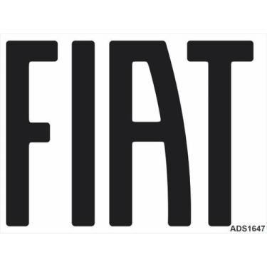 Imagem de Adesivo Emblema Automotivo Resinado Fiat - Resitank