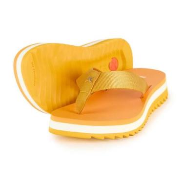 Imagem de Sandália Chinelo Kenner Anitta Kyra Feminino Colar Original, Mostarda,