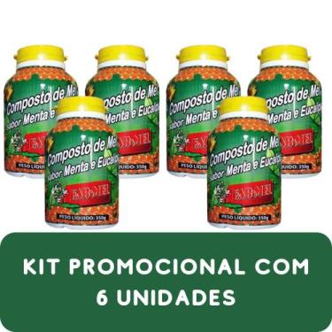 Imagem de Composto Antigripal Farmel Mel Menta e Eucalipto 350g Kit Promocional 