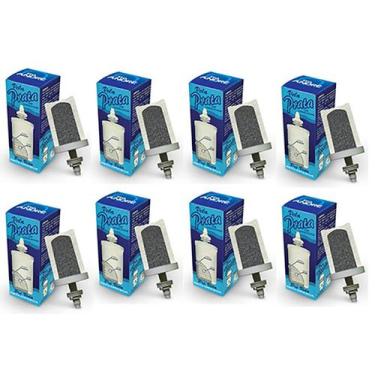 Imagem de Vela Para Filtro De Barro Com Carvão Ativado - Kit 08 Velas - Ceramica