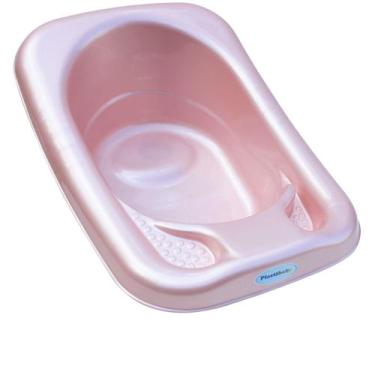 Imagem de Banheira Bebê 32 Litros banheira grande suporte sabonete - PLASTIBRASI
