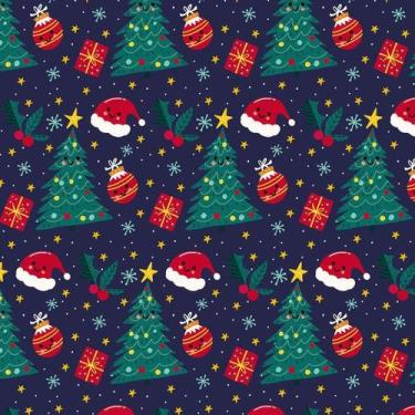 Imagem de Papel De Parede Adesivo Árvore Natalina Preto Decorativo - LRP