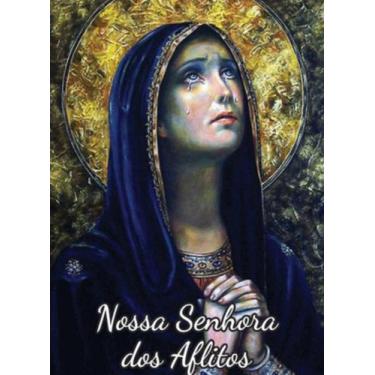 Imagem de 4000 Santinho N S Sra Nossa Senhora dos Aflitos (oração no verso) - 7x
