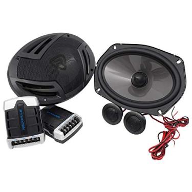 Imagem de Par de alto-falantes para carro Rockville RV69.2C 6x9 1000 Watts/220W RMS Classificação CEA, preto