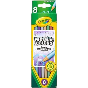Imagem de Crayola Metallic FX Colored Pencils - 8 Pencils, 6 Pack