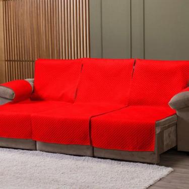 Imagem de Protetor Impermeável Para Sofá Retrátil e Reclinável de 3 Módulos 3 Me