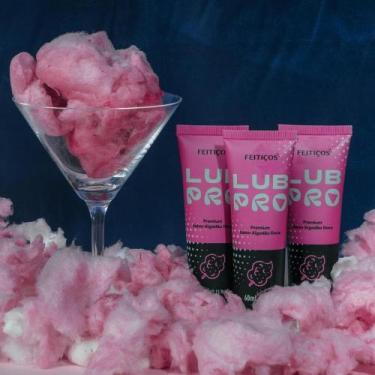 Imagem de Lubrificante Íntimo Premium 60Ml Lubpro Algodão Doce - Feiticos Aromat