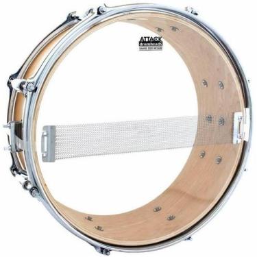 Imagem de Pele Attack Drumheads Snare Side Hazy Medium 12 SS12M Resposta de Caix