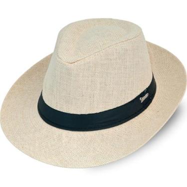Imagem de Chapéu Panamá Praia Aba Media Verão Casual Masculino Feminino - Atacad
