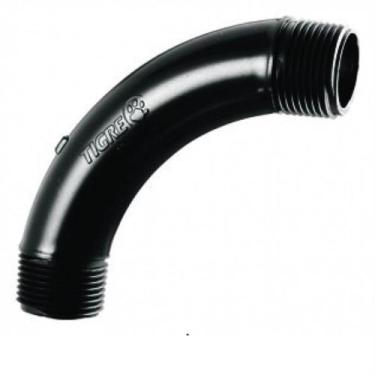 Imagem de Curva Lga 90 Eletroduto Roscável 1.1/4" PVC Preto - Amanco