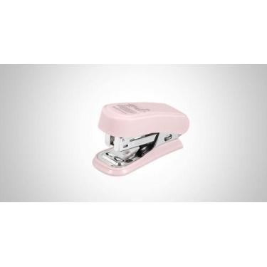 Imagem de Mini Grampeador Pastel Fofo Papelaria BRW, ROSA