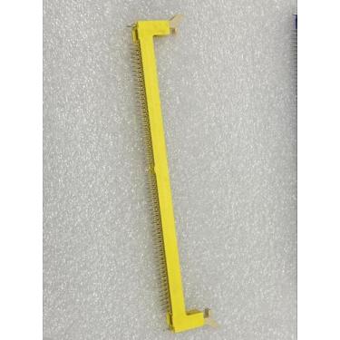 Imagem de Conector 240 Pinos P Memória Ddr2 Desk Amarelo Kit 2 Peças - FOURSOLUT