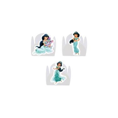 Imagem de 100 Forminha para Doce modelo petala personalizada com Aplique - Jasmi