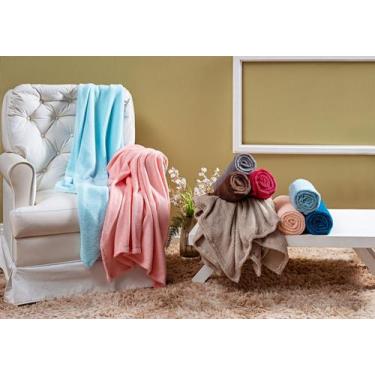 Imagem de Kit Com 3 Mantinhas Pra Bebê Infantil Soft Inverno Criança Toque Macio