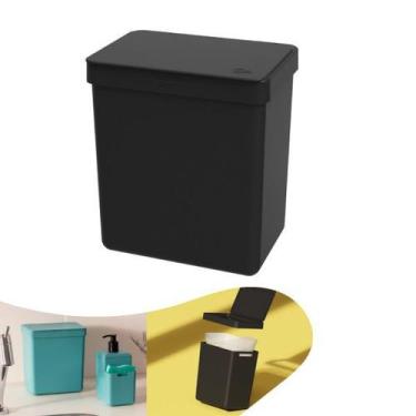 Imagem de Lixeira 2,5L Cesto De Lixo Bancada Pia Cozinha Escritório Single - 170