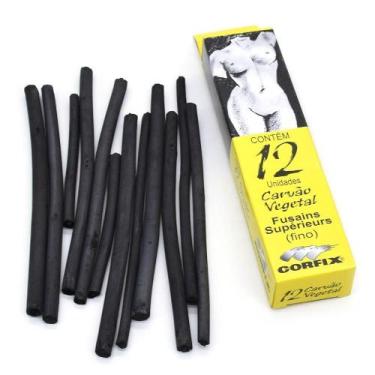 Imagem de Carvão Vegetal Fino Corfix - 12 Unidades, UNICA