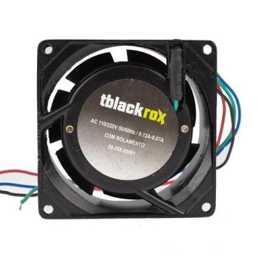 Imagem de Cooler Ventoinha Ventilador 80x80x38mm Rolamento - TBLACKROX