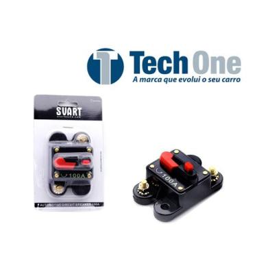 Imagem de Disjuntor Automotivo 100a Techone Svart Proteçao Som - Tech One