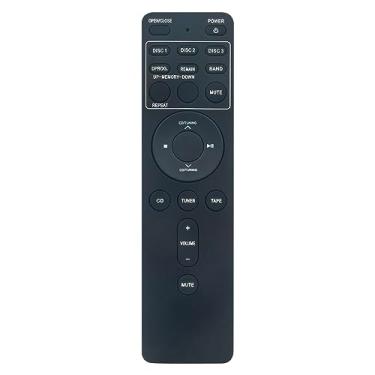 Imagem de 125-98290-009 Controle remoto substituído compatível com Emerson CD Tape Audio System Remote Controller