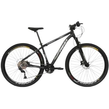 Imagem de BICICLETA ARO 29 RINO EVEREST TRAS. ALIVIO - 27V - 1.0 (Preto/Prata, 15)