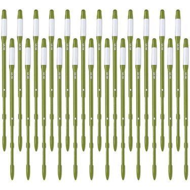 Imagem de IPPINKA Aquâmetro Sustee - Pacote de 24 - Medidor de umidade do solo para plantas domésticas - Melhor para vasos de plantas internas, grande verde recarregável