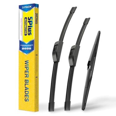 Imagem de 5 PLUS Substituição de Limpadores de Para-Brisa para Limpadores de Para-Brisa Jeep Cherokee 2014-2022, Palhetas de Limpador de Para-Brisa Automotivas de Reposição de Equipamento Or (26"+18"+14"(Um),)