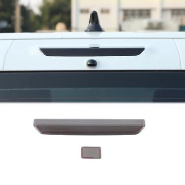 Imagem de Terceira terceira capa de acabamento de luz de freio compatível com Toyota Land Cruiser 250 Prado J250 LC250 2024 2025, kit de cobertura de luz de neblina traseira de montagem alta fumada 3ª luz de