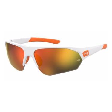 Imagem de UA7000 0IXN/50 69MM White Orange/Blue Gradient Wrap Around Sunglasses for Men for Women + FREE Complimentary Eyewear Kit