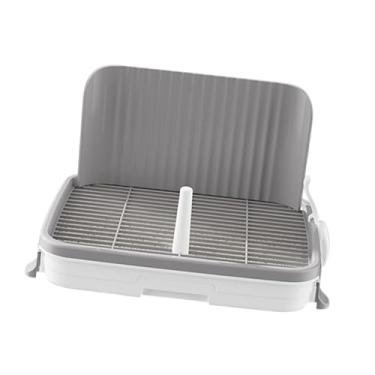 Imagem de IEUDNS Treinamento de cachorro para cachorro Treinamento de cachorro Banheiro portátil resistente com porta -maca de pó de cachorro removível para cães de