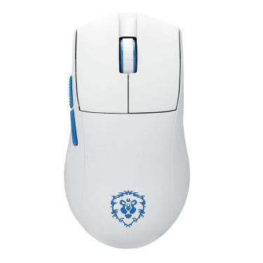 Imagem de Mouse Gamer Redragon King Pro World of Warcraft Aliança, Wireless, Bluetooth, 26000 DPI, PMW3395, 5 Botões Programáveis, Bco