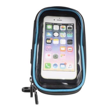 Imagem de Quadro Frontal do Telefone de Ciclo Bolsa Capa de Suporte de Tela de Toque à Prova de água para Ciclismo Ao Ar Livre (Tipo de espelho retrovisor)